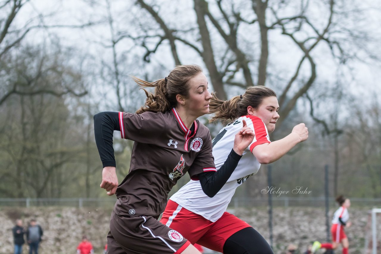 Bild 206 - B-Juniorinnen Walddoerfer - St.Pauli : Ergebnis: 4:1